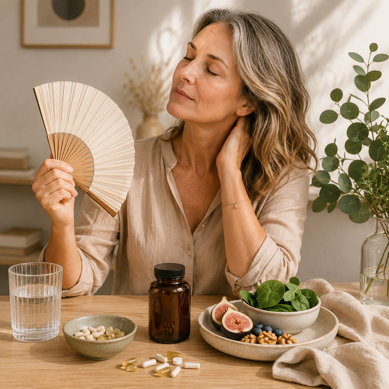Bouffées de chaleur, sommeil, poids : la micronutrition peut-elle aider à la ménopause ?
