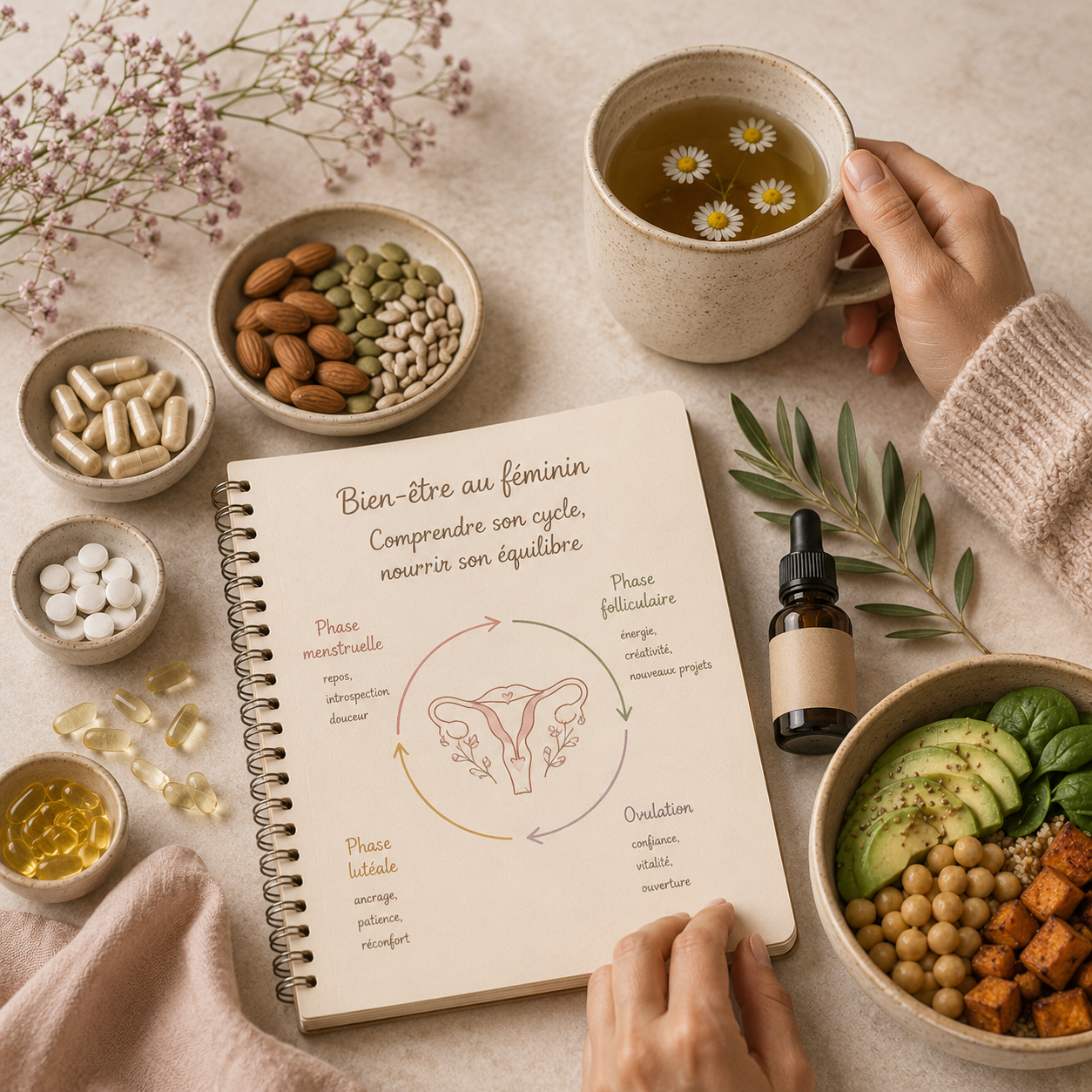 SPM intense pas juste dans la tête. Le lien avec les micronutritments